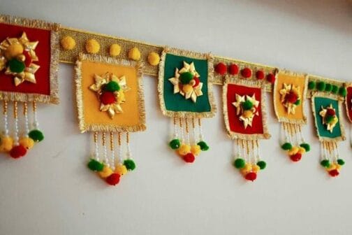 Bhandanwar door decorative hanging