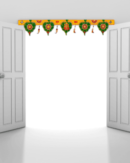 Kachi Rasoi – Amazing Subh Labh, Designer Toran (Bandarwal) | Traditional Designer Handmade Door Hanging | Bandarwal | Toran for Door