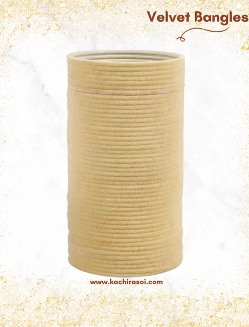 cream velvet bangle