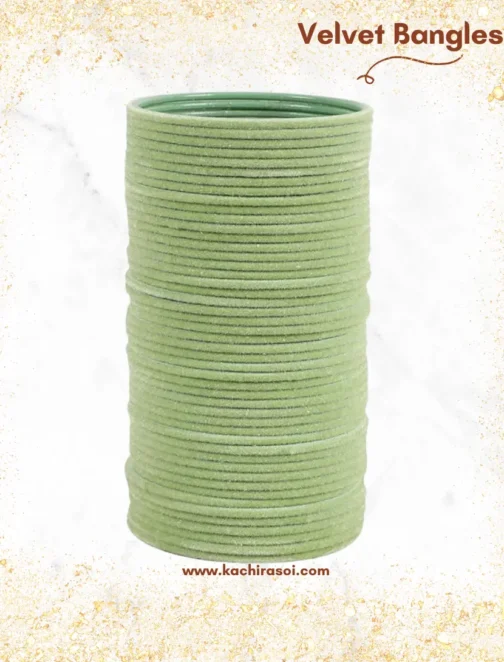 light green velvet