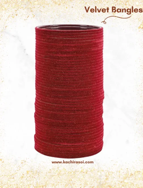 red velvet bangle