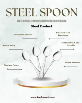Steel Spoon | Kachi Rasoi | Best Spoon – 12 piece