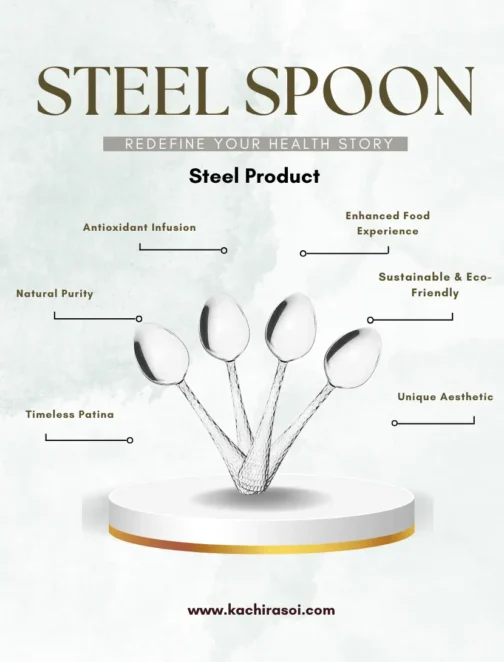 steel spoon