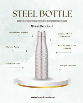 Steel Bottle | Kachi Rasoi | Best Water Bottle – 1000 ML