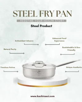 Steel Fry Pan | Kachi Rasoi | Best Fry Pan