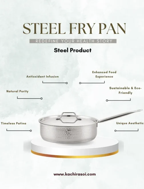 steel fry pan