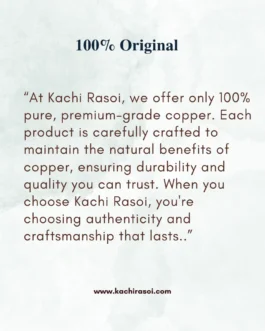 Copper Spoon  Kachi Rasoi | 100% Pure Copper